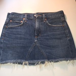 AGOLDE denim skirt (NWOT)